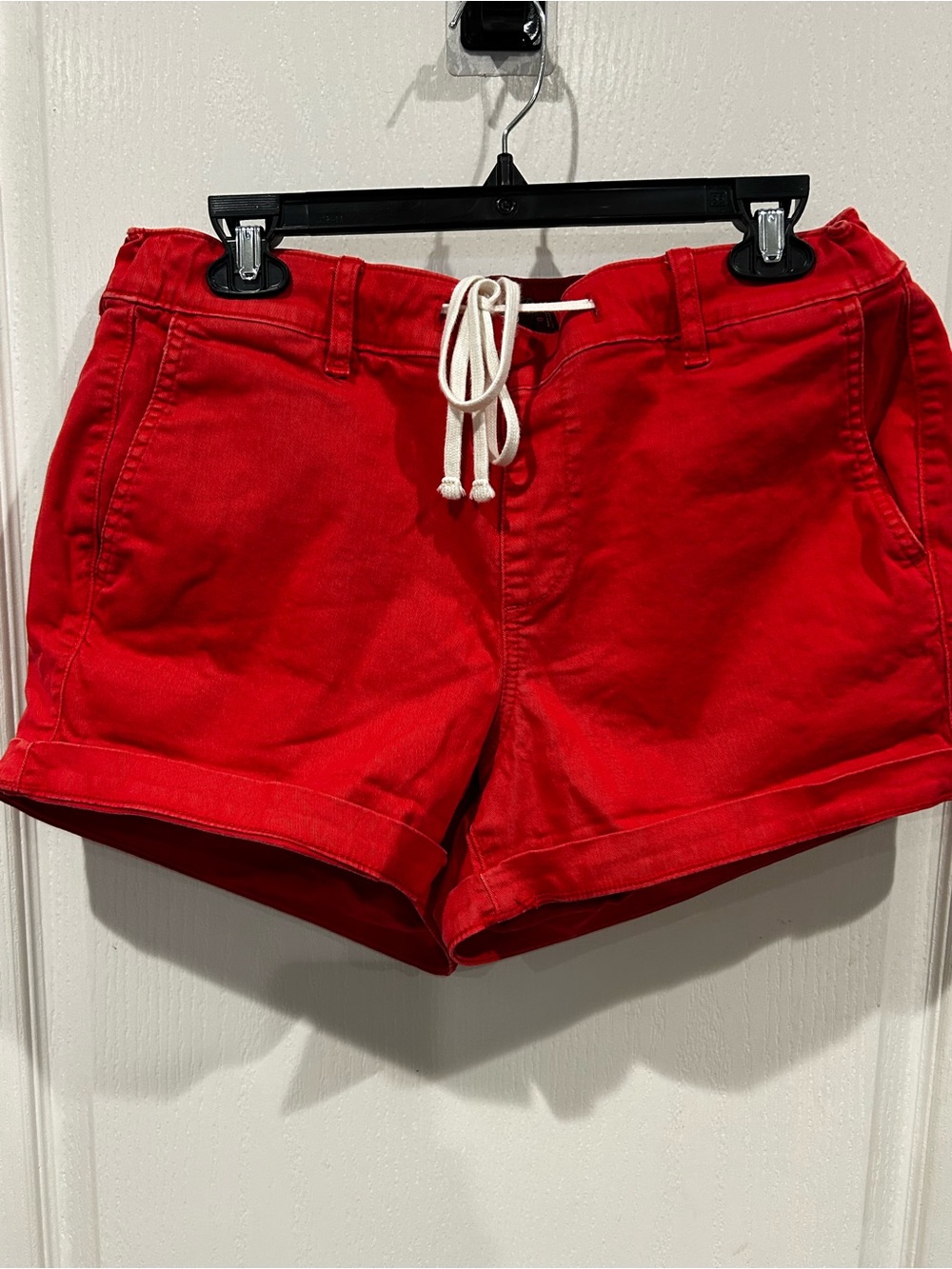 Torrid Women's Red Drawstring Cotton Shorts